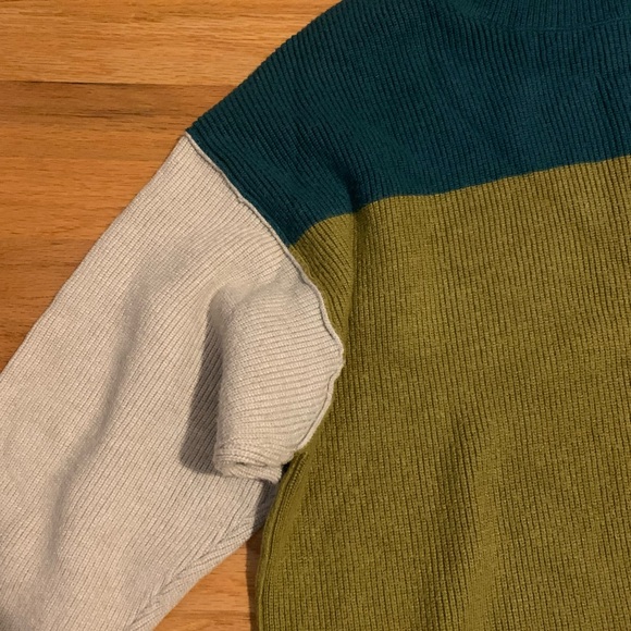 Free People Color Block Knit Tunic - Picture 9 of 10